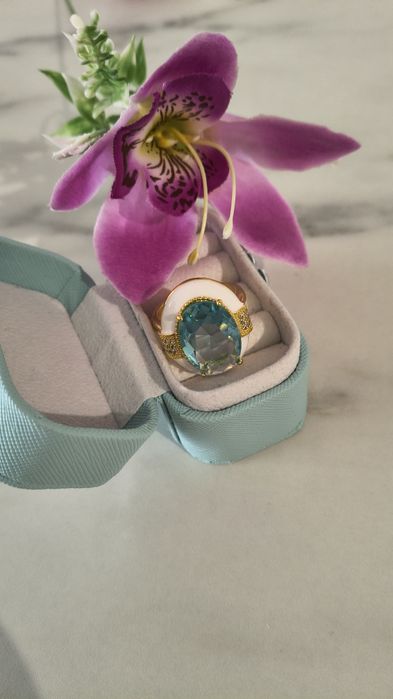 Złoty pierścionek nr 10