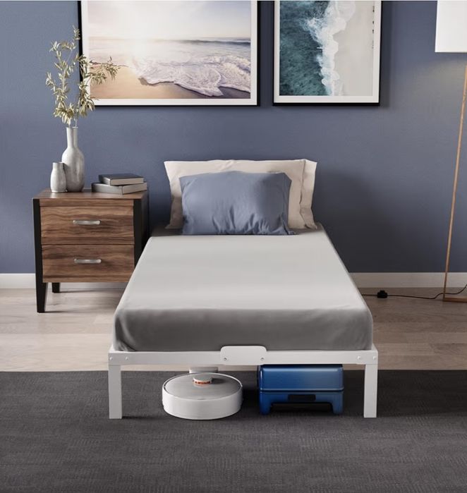 Rama łóżka metalowa 90x190 cm.