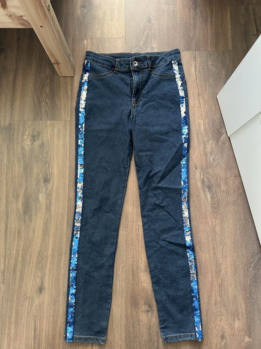 Jeansy/legginsy calzedonia s push up