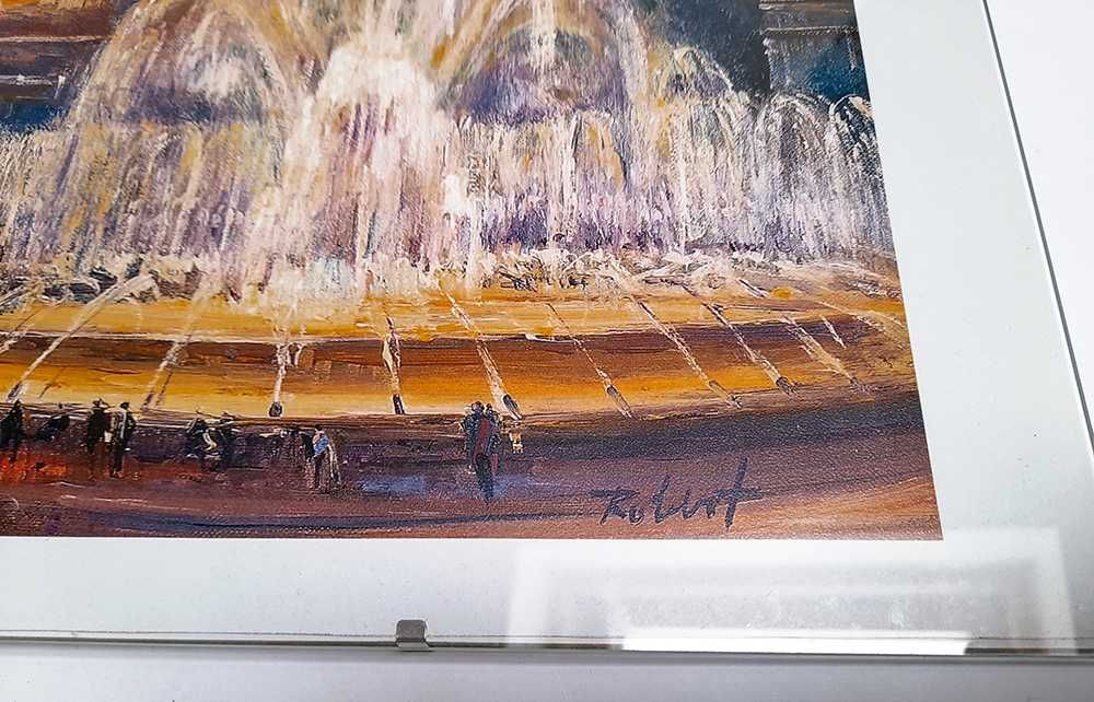 Quadro Fonte Magica Montjuic Barcelona Art Print