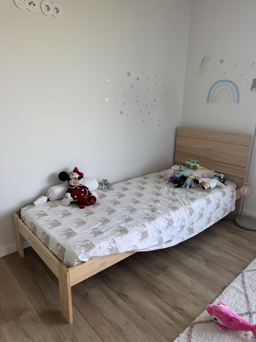 Cama Indiviidual TESTA da Lufe 90x200cm
