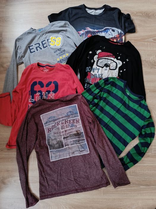 T-shirt Koszulka Koszulki chłopięce zestaw 6 szt