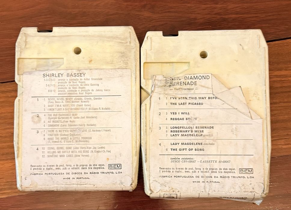 Lote de cassetes de musica