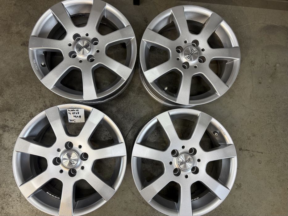 Felgi aluminiowe 4x100x15 6J ET38 TOYOTA SUZUKI MAZDA RENAULT