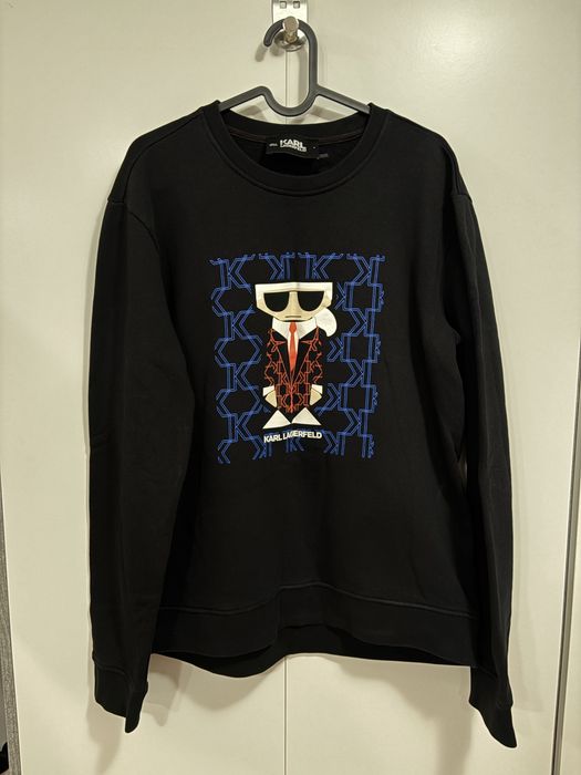 Bluza Karl Lagerfeld duże logo oryginał