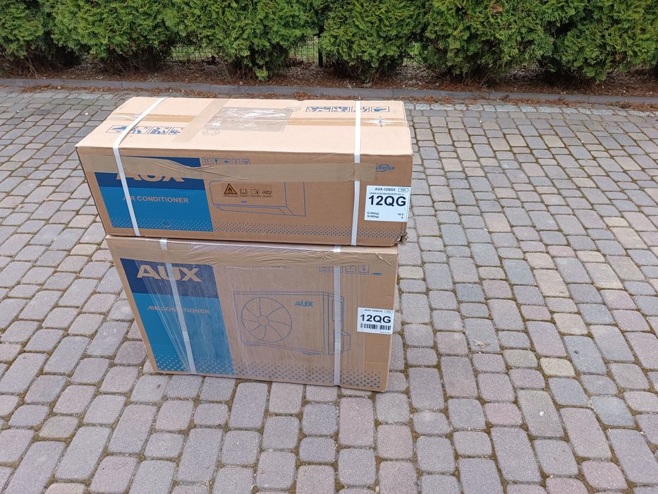 Klimatyzacja klimatyzator Aux Q-Smart Eco 3,5 kw grzanie pompa ciepła