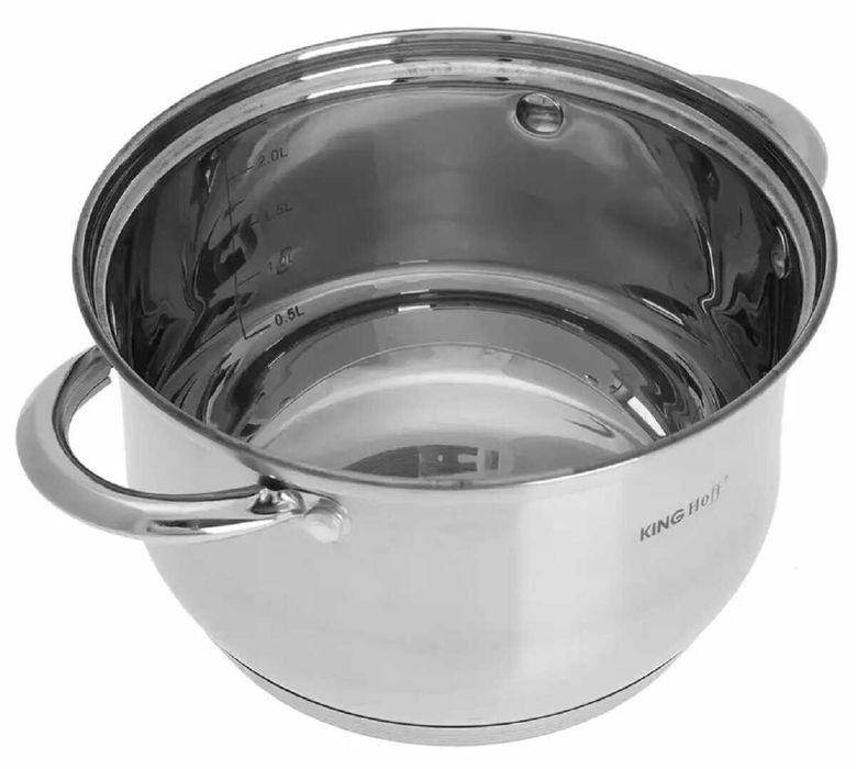 Komplet garnków stalowych Hoffner 12 ele. HF-4450