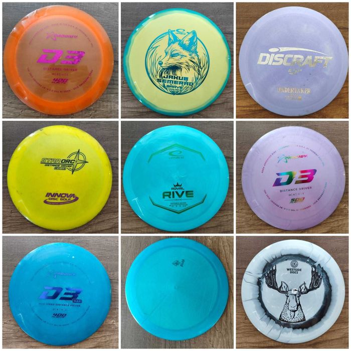 Dyski do discgolfa / disc golf / dyski / pojedyncze i zestawy