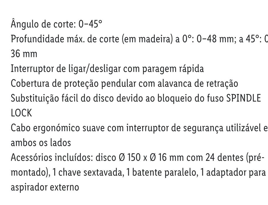 Serra circular parkside