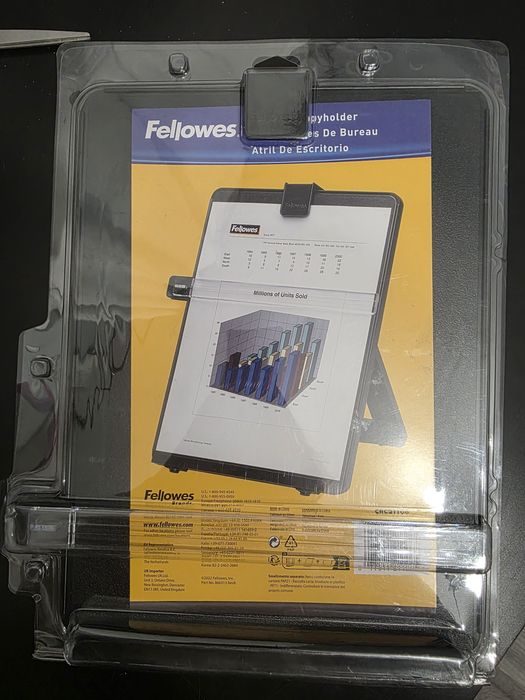 Podstawka / podstawka na dokumenty i książki Fellowes (podpórka biurkowa)