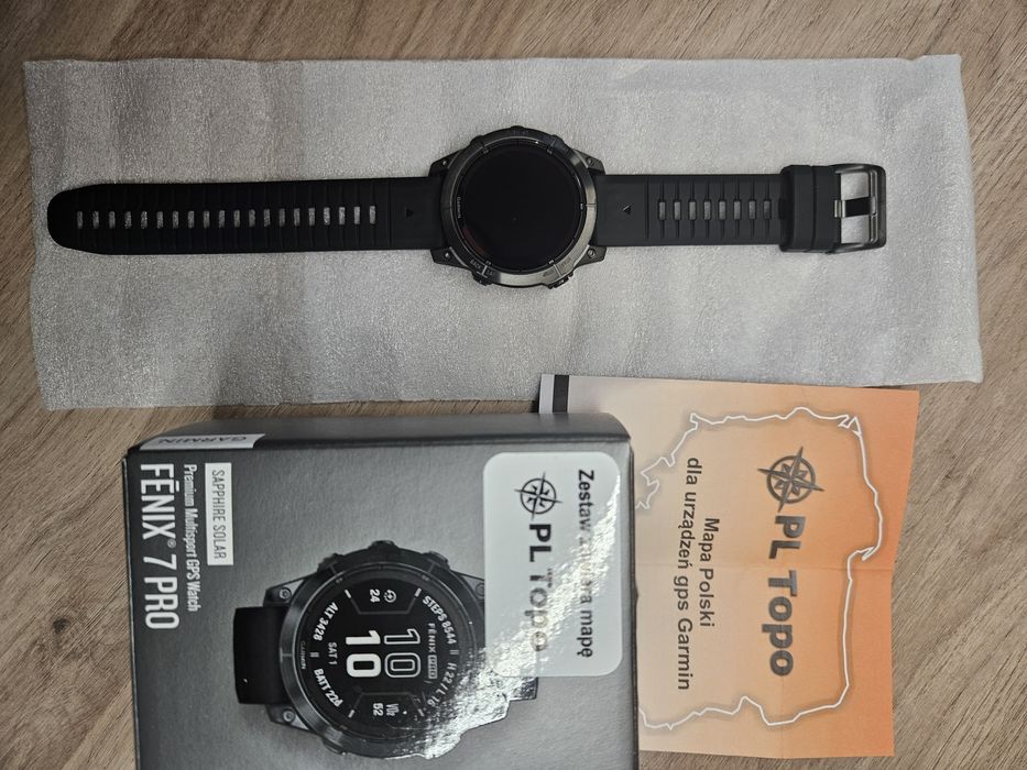 Garmin fenix 7 Pro Sapphire Solar nowy 2 lata gwarancji