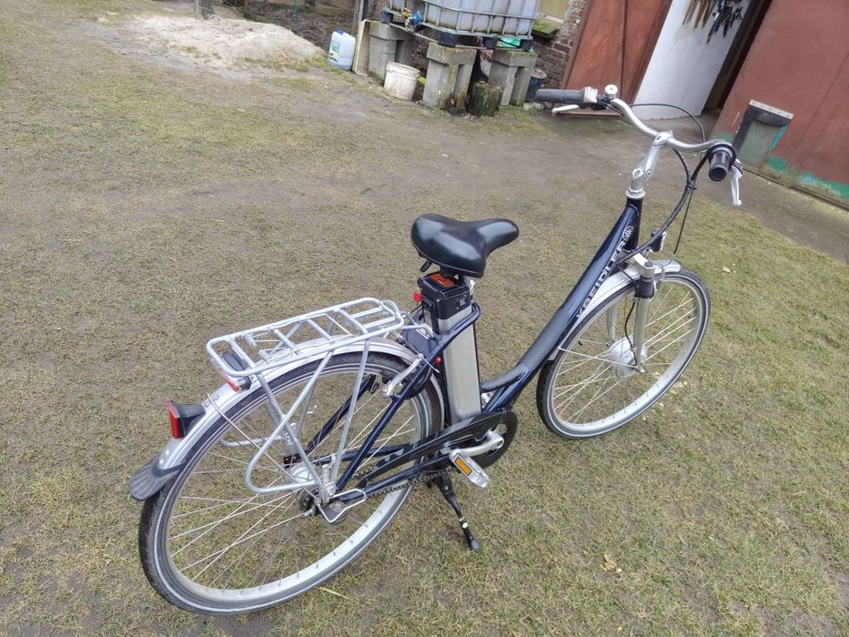 Rower elektryczny damski 28