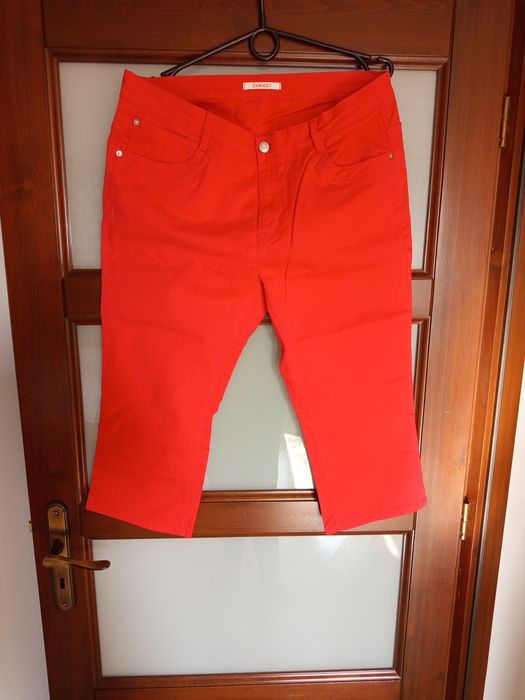 Czerwone rybaczki 44/46 super stan