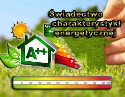 ŚWIADECTWO energetyczne  /CERTYFIKAT 24h – od 49 zł – wpis do rejestru
