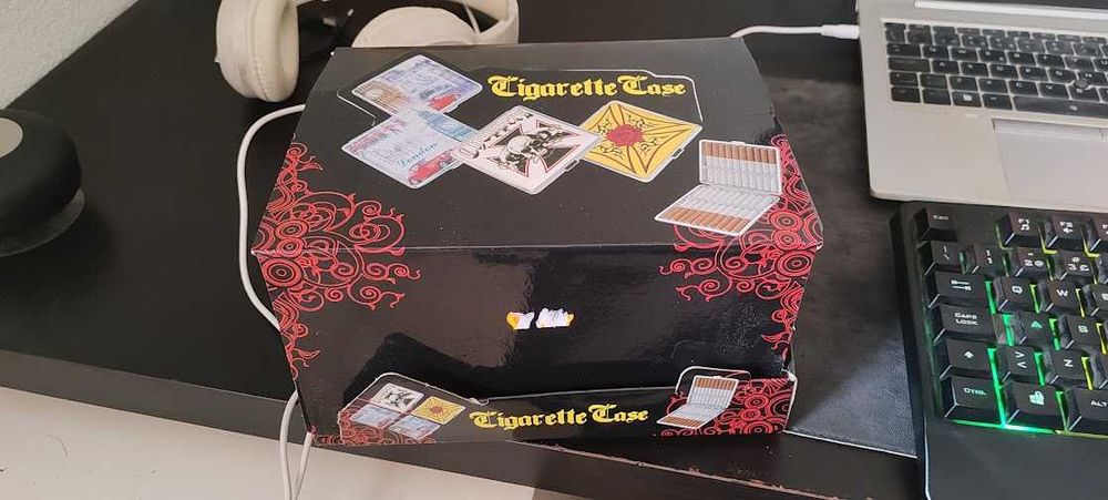 Conjunto 12 Caixas Cigarros Novas com lagartos