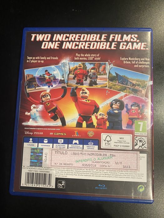 Lego Incredibles PS4