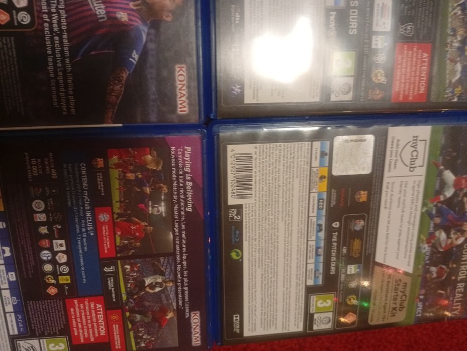 Kolekcja PES 2015 PS4 PS5 PES 2016 PES 2017 PES 2018 PES 2019 PES 2020