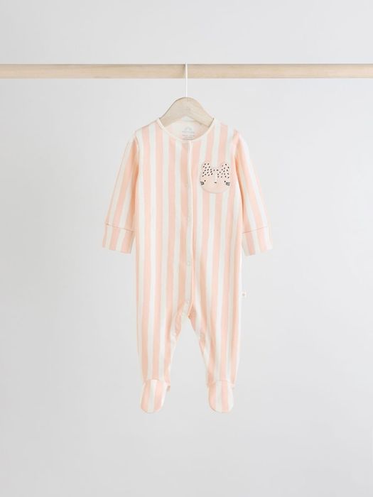 Pajacyki niemowlęce dziewczęce Next pajace śpiochy piżamki 68