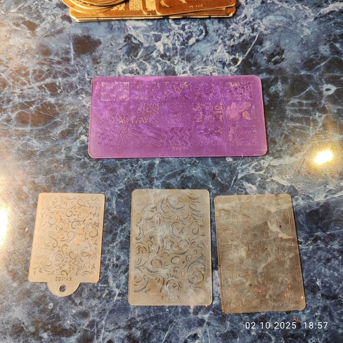 Пластини 17шт. для стемпинга + штамп