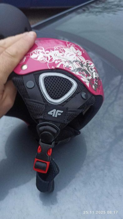 kask narciarski dla dziewczynki