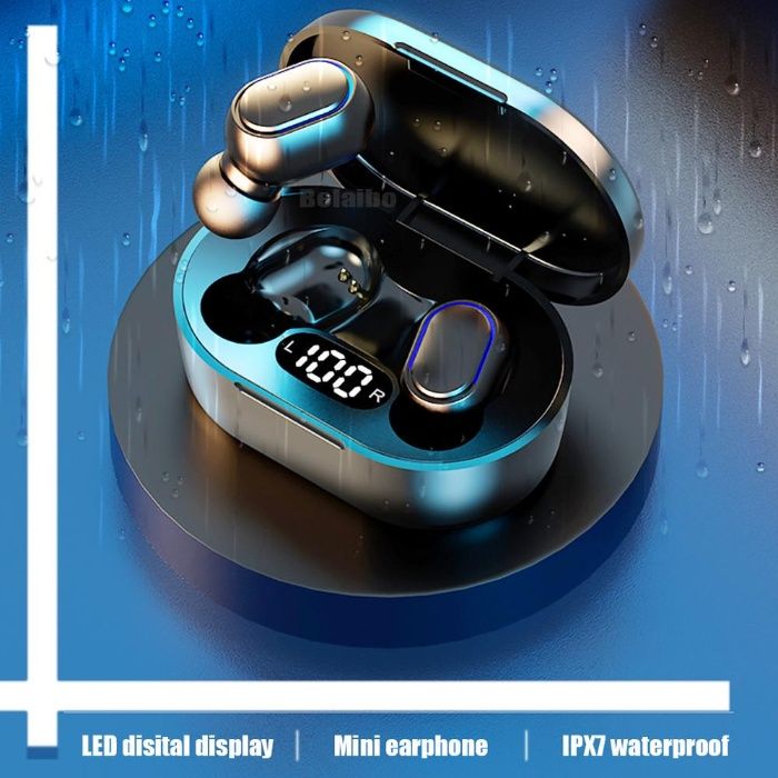 E7S TWS Беспроводные наушники 5.0 водонепроницаемая гарнитура