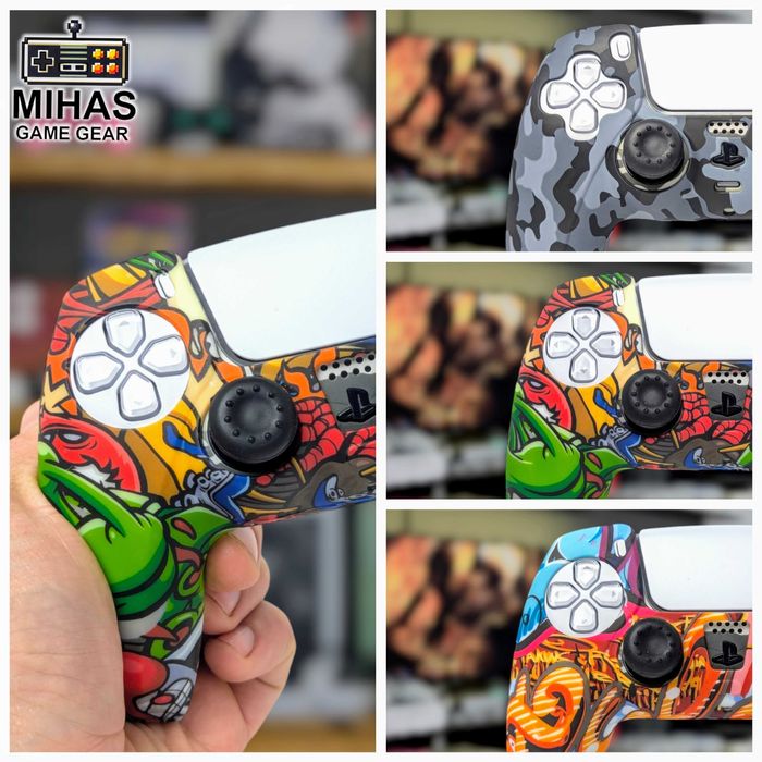 Чохол для PS5 Dualsense | PlayStation 5 — Накладки на стіки-джойстики