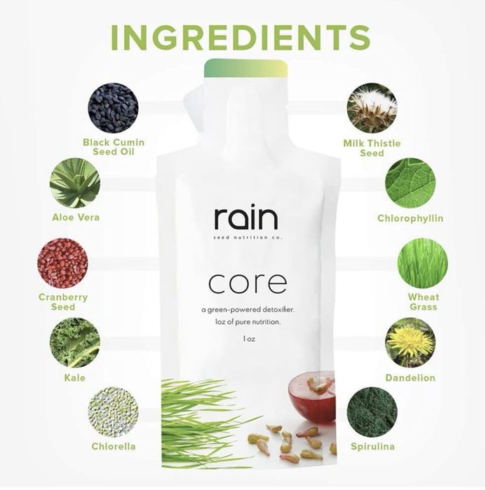 Вітаміни, Rain Core 30 саше Рейн Кор клітинне харчування, в наявності