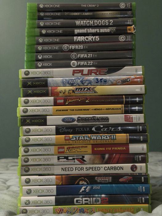 Conjunto Jogos xbox 360/xbox one