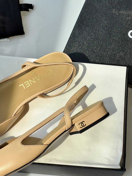 Buty Chanel Slingback damskie