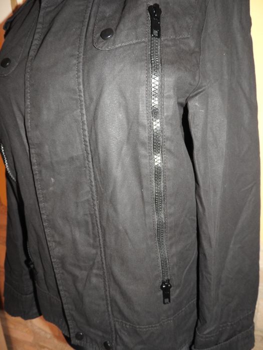 Kurtka jesień/wiosna czarna H&M rozm. 46