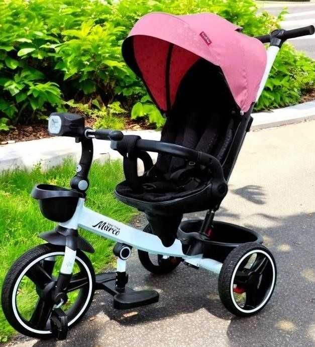 В наличии Детский трехколесный велосипед коляска. Дитячий