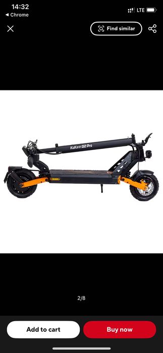 Kukirin G2 pro 2025, 195 km przebieg