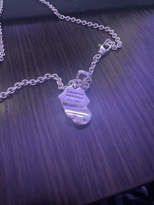 Кулон chrome hearts rolling stones