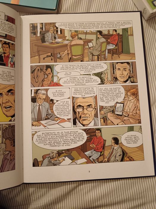 Livro BD Michel Vaillant - Em nome do filho