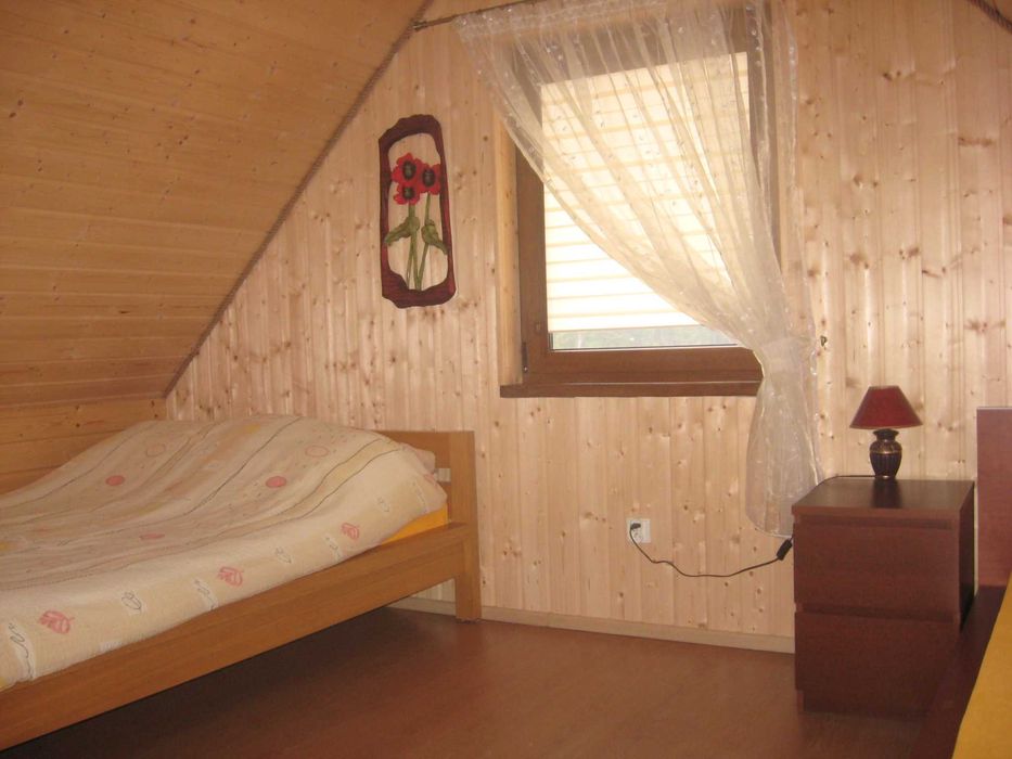 Czerwony Kapturek Domek z kominkiem -  jacuzzi  balia kaszuby