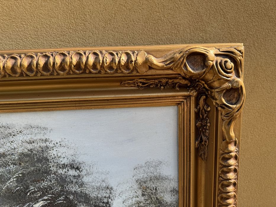 Quadro Dourado Decorativo