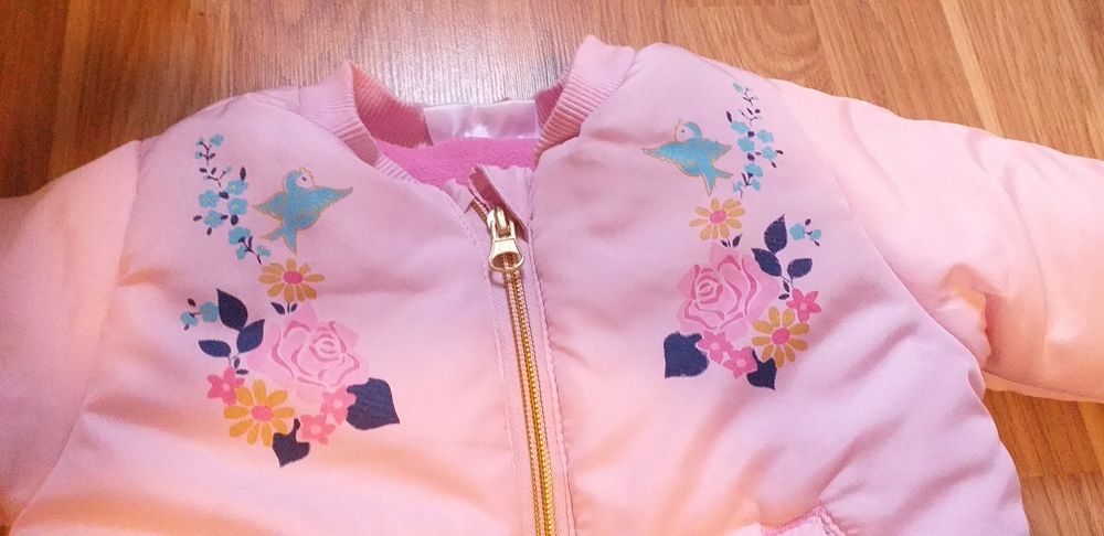 Kurtki bomberki r. 74 dla blizniaczek