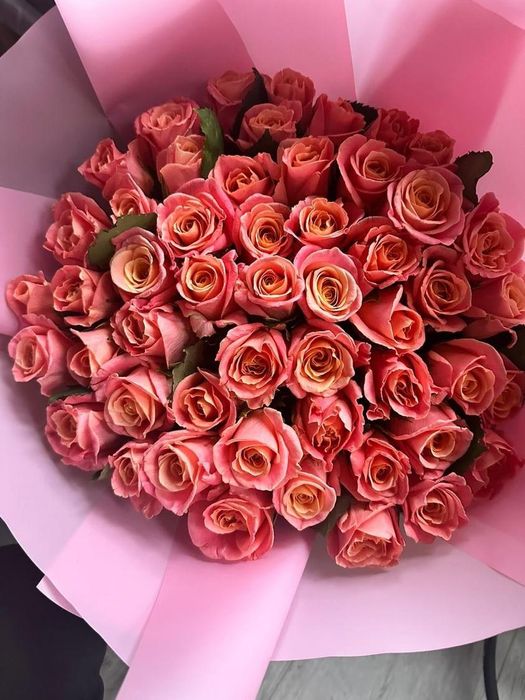 Доставка квітів Київ • Букет 101 роза • Доставка цветов • 101 роза •