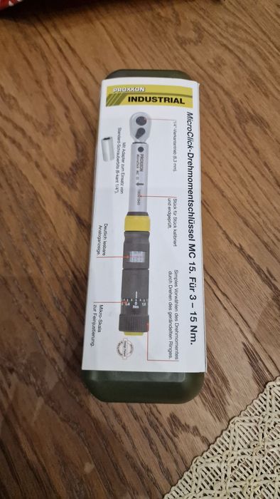 Proxxon klucz dynamometryczny MC 15