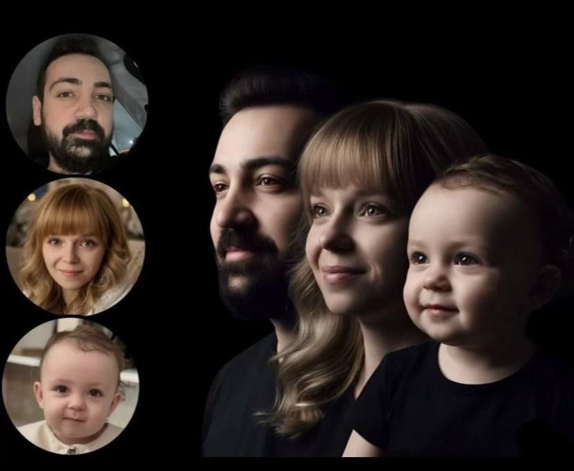 Індивідуальні фотосесії та відео з AI/AI привітання дітей та дорослих