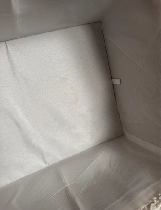 Białe pudełko pluszowe  do przechowywania