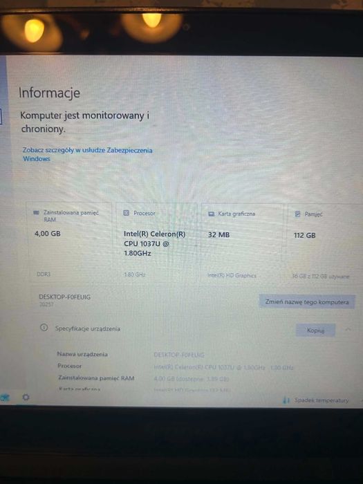 Laptop Lenovo IdeaPad S210 Touch (Ekran - dotykowy).