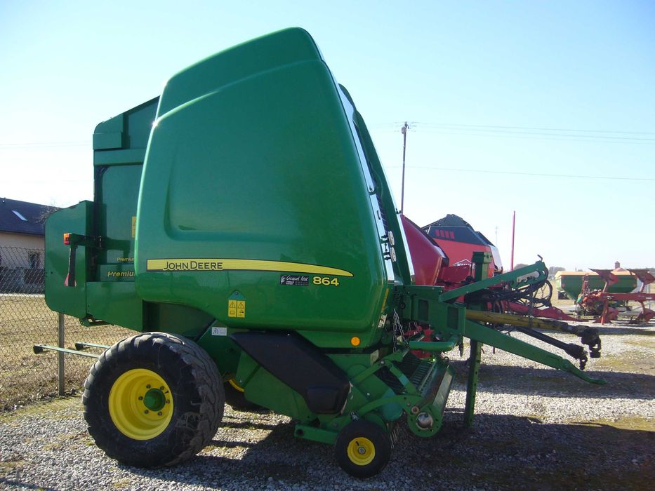Prasa John Deere 864  rotor ,podłoga,siatka