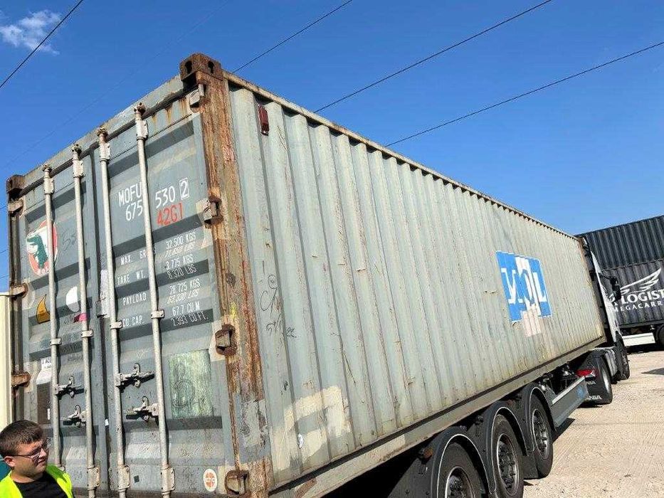 Kontener 40'DV, używany, sprawny, 12 metrów.