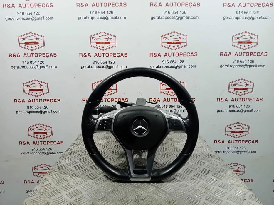 Volante Mercedes Class C W204 AMG Com Patilhas Original