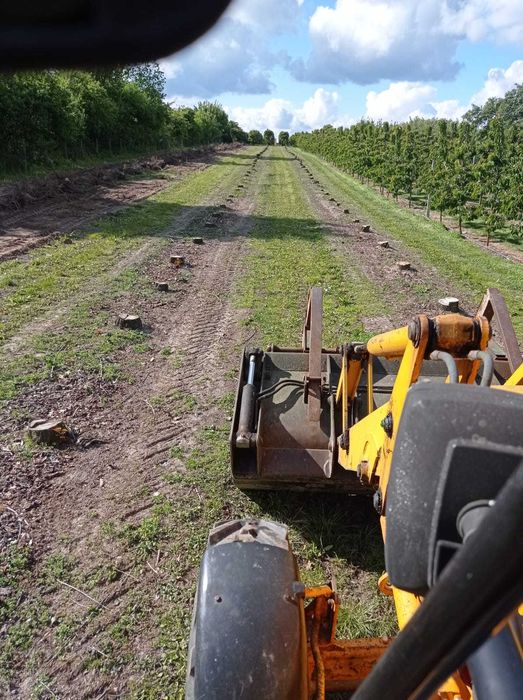 Usługi koparko-ładowarką