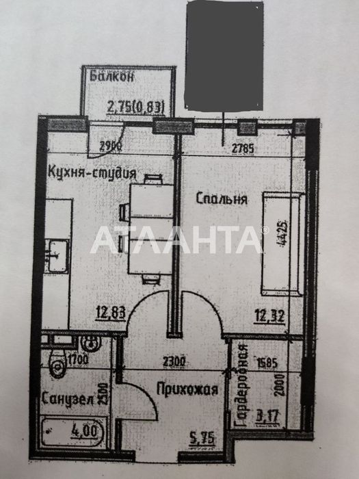 1-room apartment apartment by the address st. Tankistov (area 39,2 m²) - Atlanta.ua - photo 7