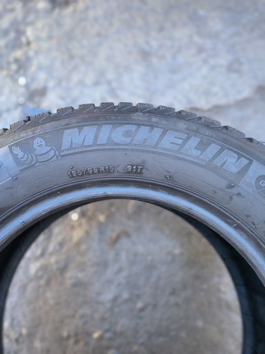 Зимові шини 195/65R15 Michelin + Kleber 4 шт