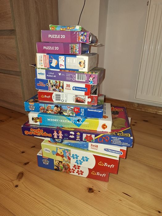 Puzzle i gry dla dziecka do lat 5