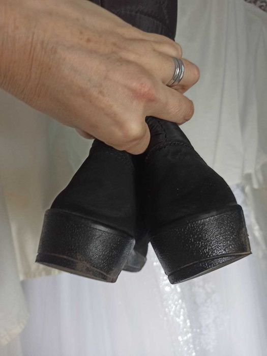 Дутые брендовые зимние сапожки 37р.Мех